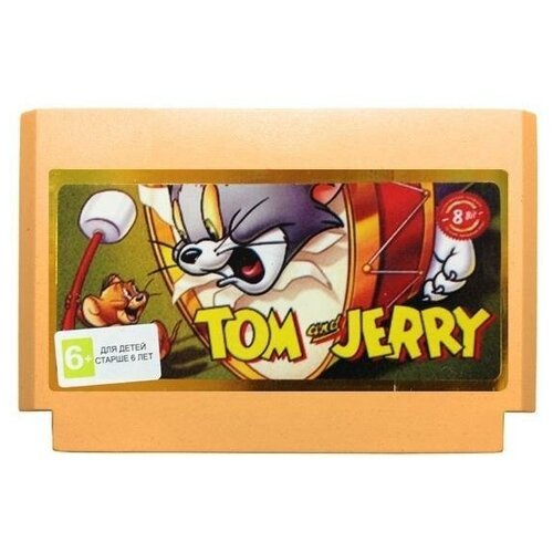 Картридж Том и Джерри (Tom and Jerry) (8 bit) английский язык