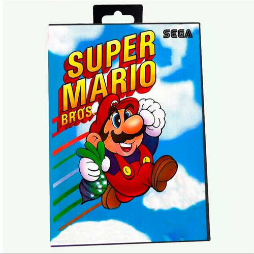 Картридж SUPER MARIO BROS Для приставки Sega Genesis Sega Mega Drive 16 bit MD