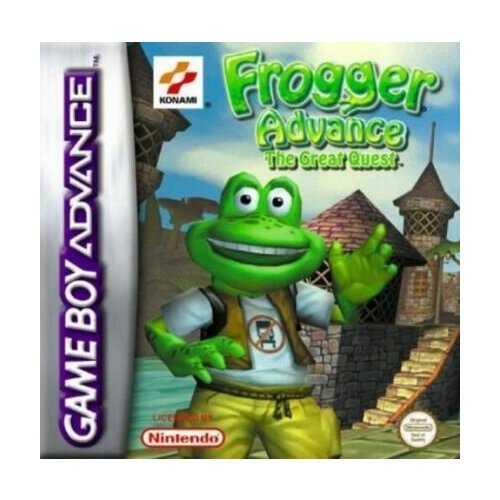 Фроггер: Великий квест (Frogger Advance - The Great Quest) (GBA) английский язык