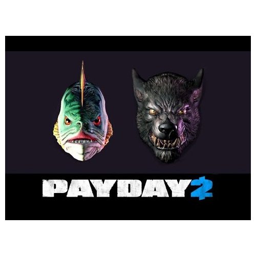 Дополнение PAYDAY 2 Lycanwulf and The One Below Masks DLC для PC(ПК), Русский язык, электронный ключ, Steam