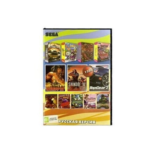12 в 1: Сборник игр Sega (A-1201) [Sega, русская версия]