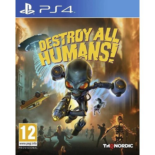 Игра Destroy All Humans! (PlayStation 4, Русские субтитры)
