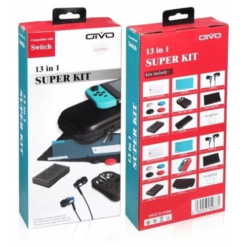 Набор Super Kit 13 в 1 для Nintendo Switch OIVO IV-SWT01
