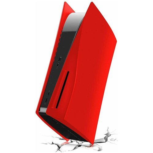 Сменный корпус для консоли Sony PlayStation 5 с дисководом AOLION (AL-P5027) Красный (PS5)