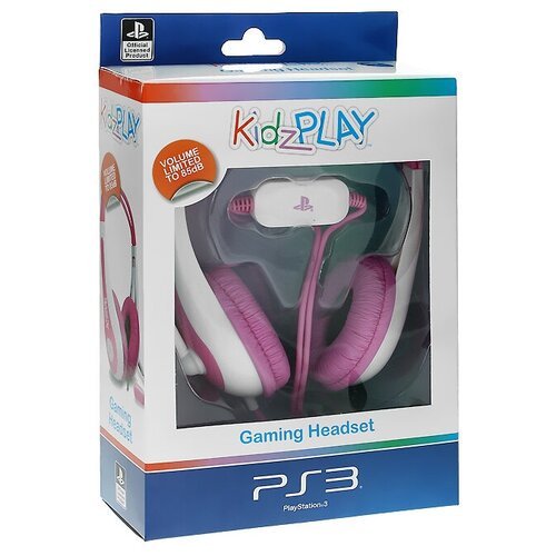 Гарнитура KidzPLAY PS3: Детская стерео розовая (KP803P)
