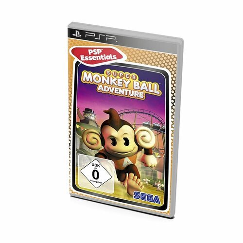Super Monkey Ball Adventure Essentials (PSP) английский язык