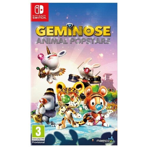 Игра Geminose: Animal Popstars для Nintendo Switch, картридж