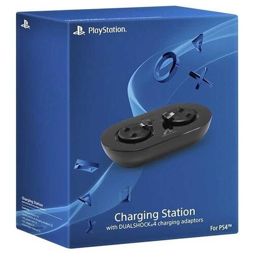 Зарядная станция Sony PlayStation Move (CECH-ZCC1U) с возможностью зарядки 2-х DualShock 4