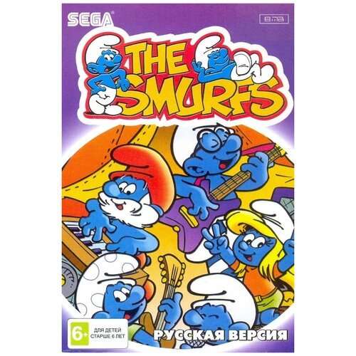 Смурфики (The Smurfs) (16 bit) английский язык