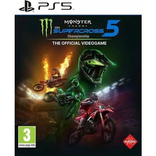 Monster Energy Supercross Official Videogame 5 [PS5, английская версия]