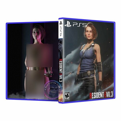 Эксклюзивная обложка PS5 для Resident evil 3 №8
