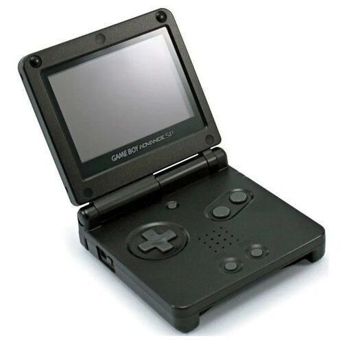 Портативная игровая приставка Nintendo Game Boy Advance SP Mario (Голубой металлик) Оригинал