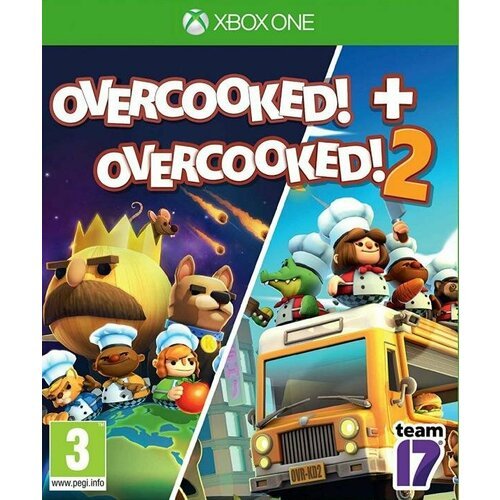 Overcooked! + Overcooked! 2 (Адская кухня 1+2) Русская версия (Xbox One)