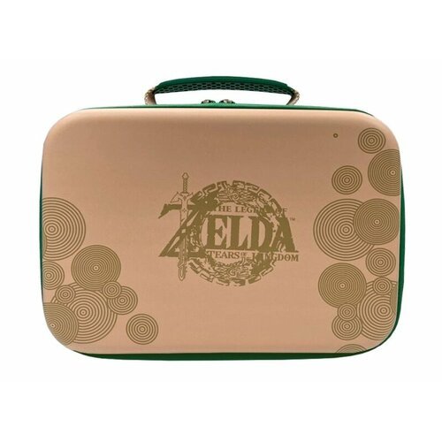 Сумка для Nintendo Switch Storage Bag The Legend of Zelda: Tears of the Kingdom (Gold) золотой