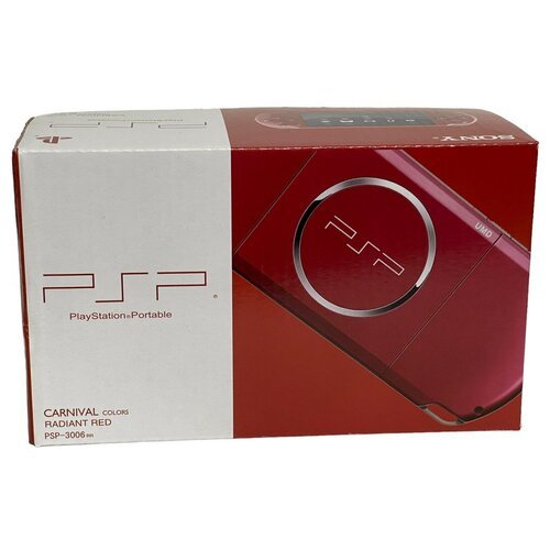 Коробка для Sony PSP 3006, красная