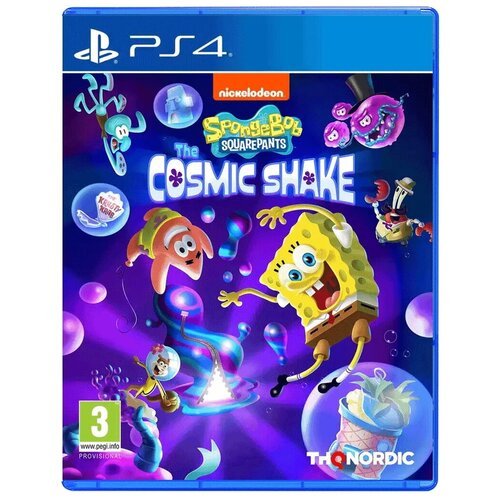 Игра для PlayStation 4 SpongeBob SquarePants: The Cosmic Shake