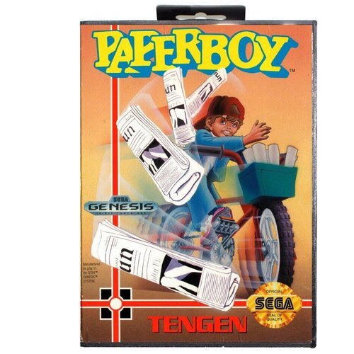 Игра Sega 16 bit Paperboy
