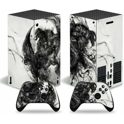 Набор наклеек на игровую консоль Xbox Series X защитная плёнка Venom