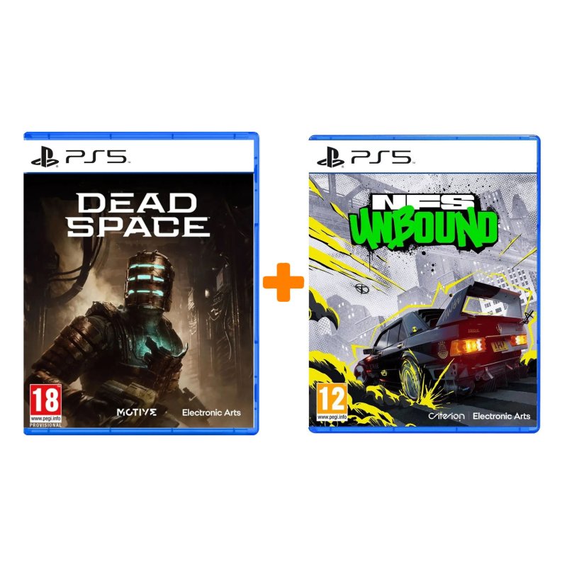Набор Dead Space Remake [PS5, английская версия] + Need for Speed: Unbound [PS5, английская версия]