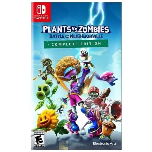 Игра Plants vs Zombies: Битва за Нейборвиль. Complete Edition Complete Edition для Nintendo Switch, картридж