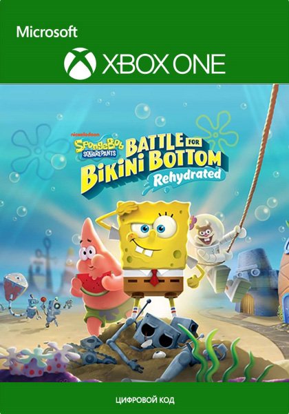 SpongeBob SquarePants: Battle For Bikini Bottom – Rehydrated [Xbox One, Цифровая версия] (Цифровая версия)