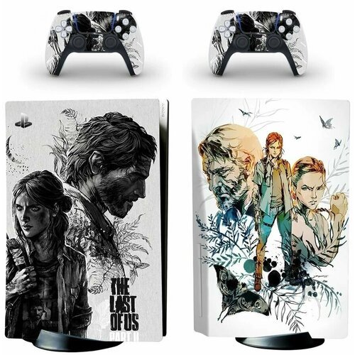 Набор наклеек The Last of Us на игровую консоль Sony PlayStation 5 Disc Edition PART2