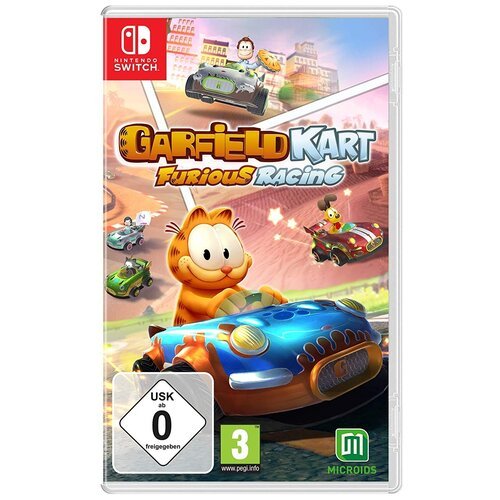 Игра Garfield Kart: Furious Racing Standard Edition для Nintendo Switch, картридж