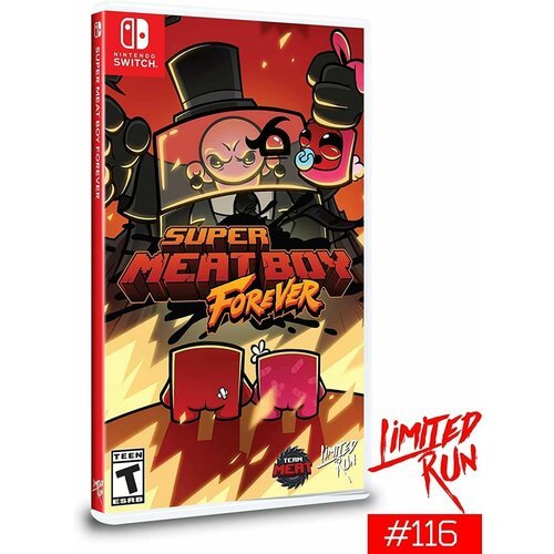 Игра Nintendo Switch Super Meat Boy Forever (Limited Run #116)