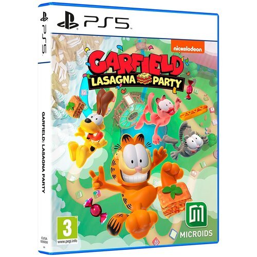 Игра Garfield: Lasagna Party для PS5 (русские субтитры)