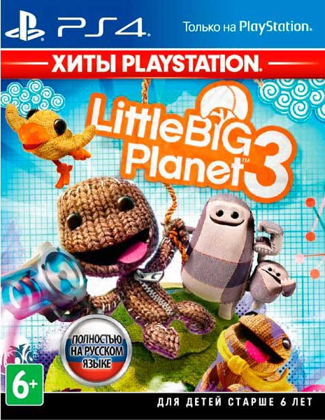 LittleBigPlanet 3 (Хиты PlayStation) [PS4]