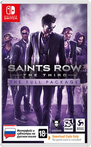 Saints Row: The Third. The Full Package. Код загрузки, без картриджа [Nintendo Switch]
