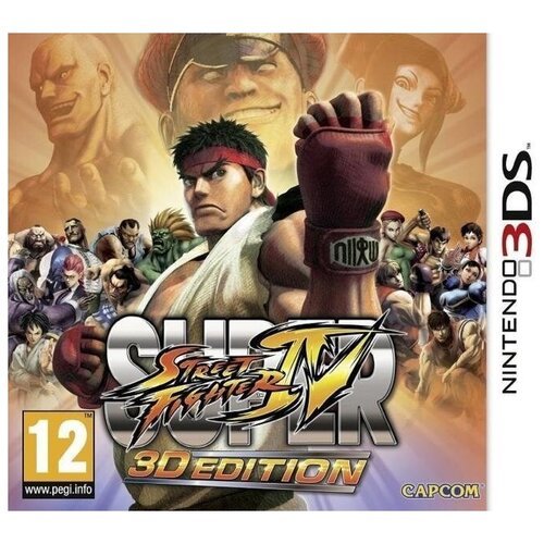 Super Street Fighter 4 (IV): 3D Edition (Nintendo 3DS) английский язык