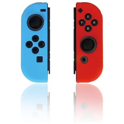 Силиконовый чехол для Joy-Con Red/Blue Nintendo Switch