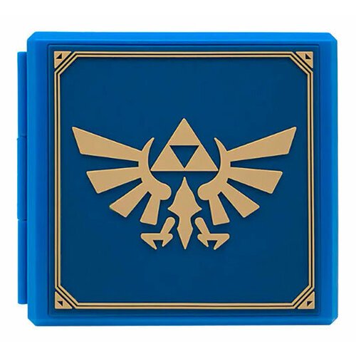 Кейс для хранения 12 картриджей Nintendo Switch (Zelda Hyrule Crest)