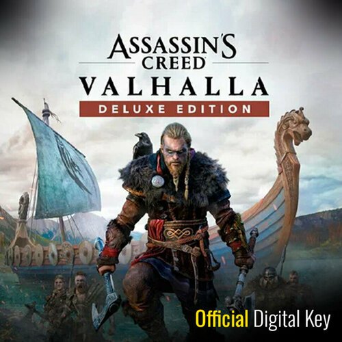 Игра Assassin's Creed Valhalla Deluxe Edition Xbox One, Xbox Series S, Xbox Series X цифровой ключ