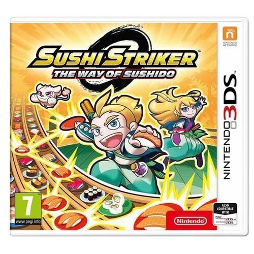 Игра Sushi Striker: The Way of Sushido для Nintendo 3DS, картридж