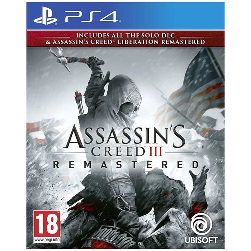 Игры Playstation 4 Ubisoft Игра для PS4 Assassin’s Creed III. Обновленная версия [русская версия]