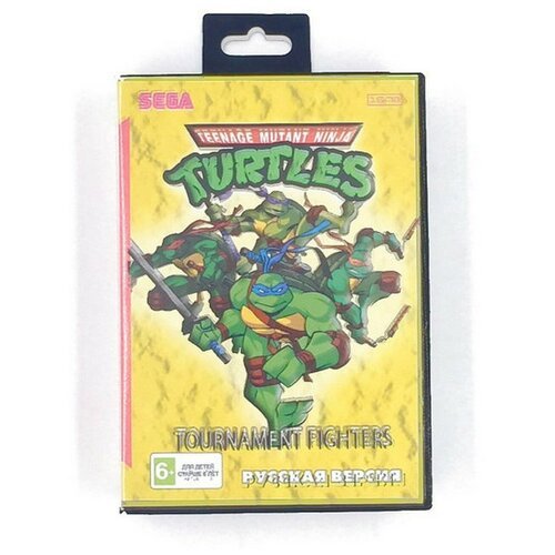 Игра для Sega: Ninja TURTLES: TOURNAMENT FIGHTER (Черепашки Ниндзя)