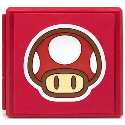 Кейс для хранения картриджей Super Mario Toad (NSW-038U) Красный (Switch)