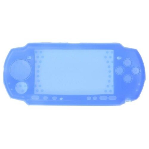 Защитный силиконовый чехол Silicon Case для PSP 2000\3000 Синий (PSP)