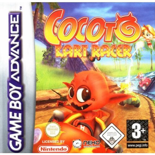 Кокото: Адский картинг (Cocoto Kart Racer) (GBA) английский язык
