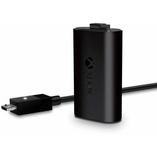 Аккумулятор 1400mAh Microsoft и кабель зарядки micro usb для геймпада Xbox One / Series Play and Charge Kit (S3V-00008)