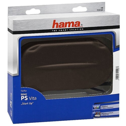 Чехол Hama Hardcase Color Glance для Playstation Vita или PSP (H-114142 коричневый с полосой)