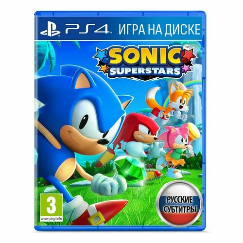 Игра Sonic Superstars (PlayStation 4, Русские субтитры)