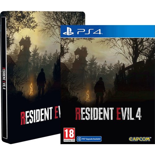 Игра Resident Evil 4 Remake 2023 Steelbook Edition для PlayStation 4