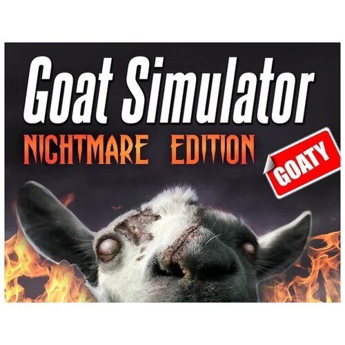Goat Simulator. Goaty Nightmare Edition, электронный ключ (активация в Steam, платформа PC), право на использование