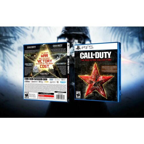 Call of Duty: World at War 'Red Star Collection' / Эксклюзивная Обложка для Кейса PS5