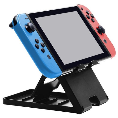 Регулируемая-складная подставка MyPads для игровой приставки Nintendo Switch черный