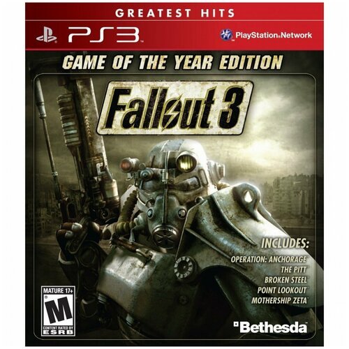 Fallout 3 Издание Игра Года (Game of the Year Edition) (PS3) английский язык
