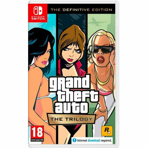 Игра для Nintendo Switch: Grand Theft Auto: The Trilogy – The Definitive Edition, русский язык